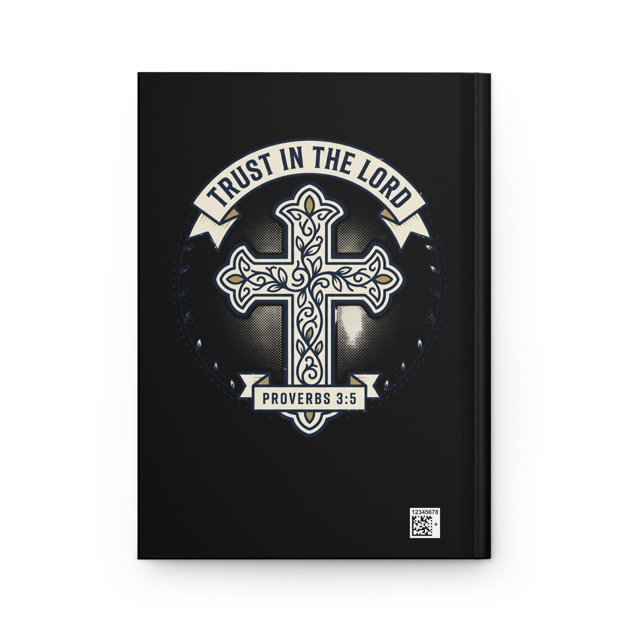 Journal — I  Jesus / Trust in the Lord (Proverbs 3:5) Hardcover Faith Notebook